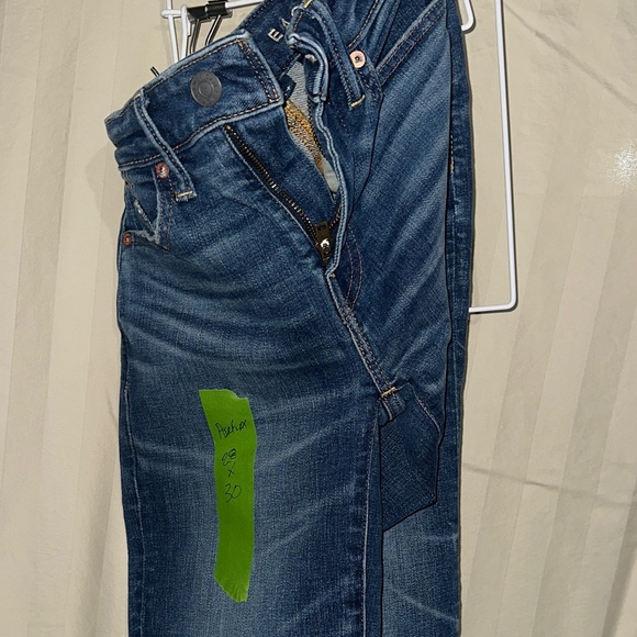 American Eagle Outfitters Men's Dark Blue Bootcut Jeans - Picture 8 of 8